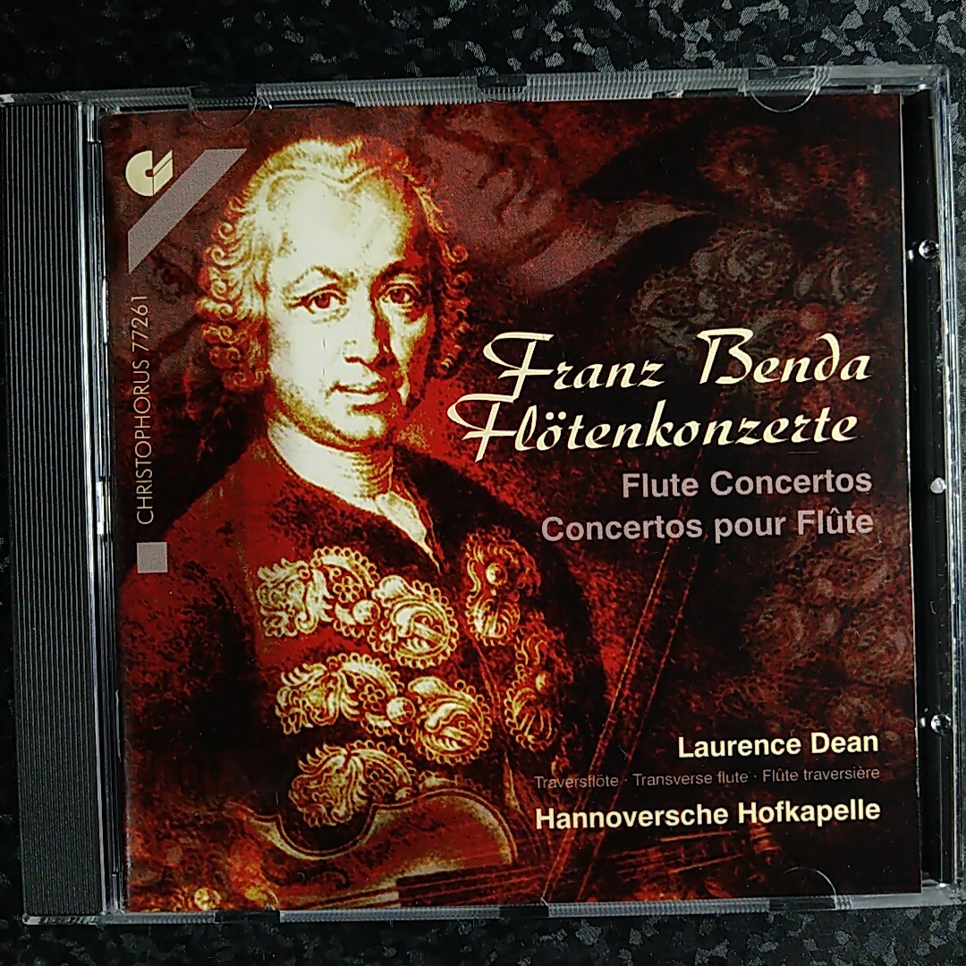 d（輸入盤）ローレンス・ディーン　フランツ・ベンダ　フルート協奏曲　Dean Benda Flute Concertos_画像1