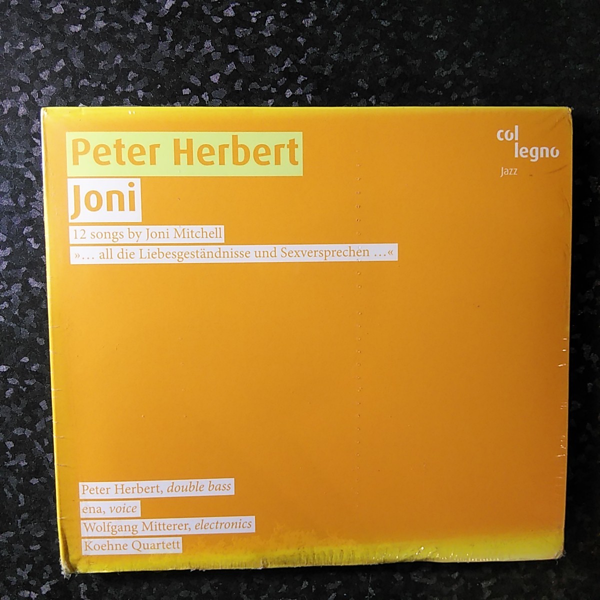 d（未開封）ピーター・ハーバート　コントラバス　ジョニ・ミッチェル　Peter Herbert Joni Double Bass_画像1