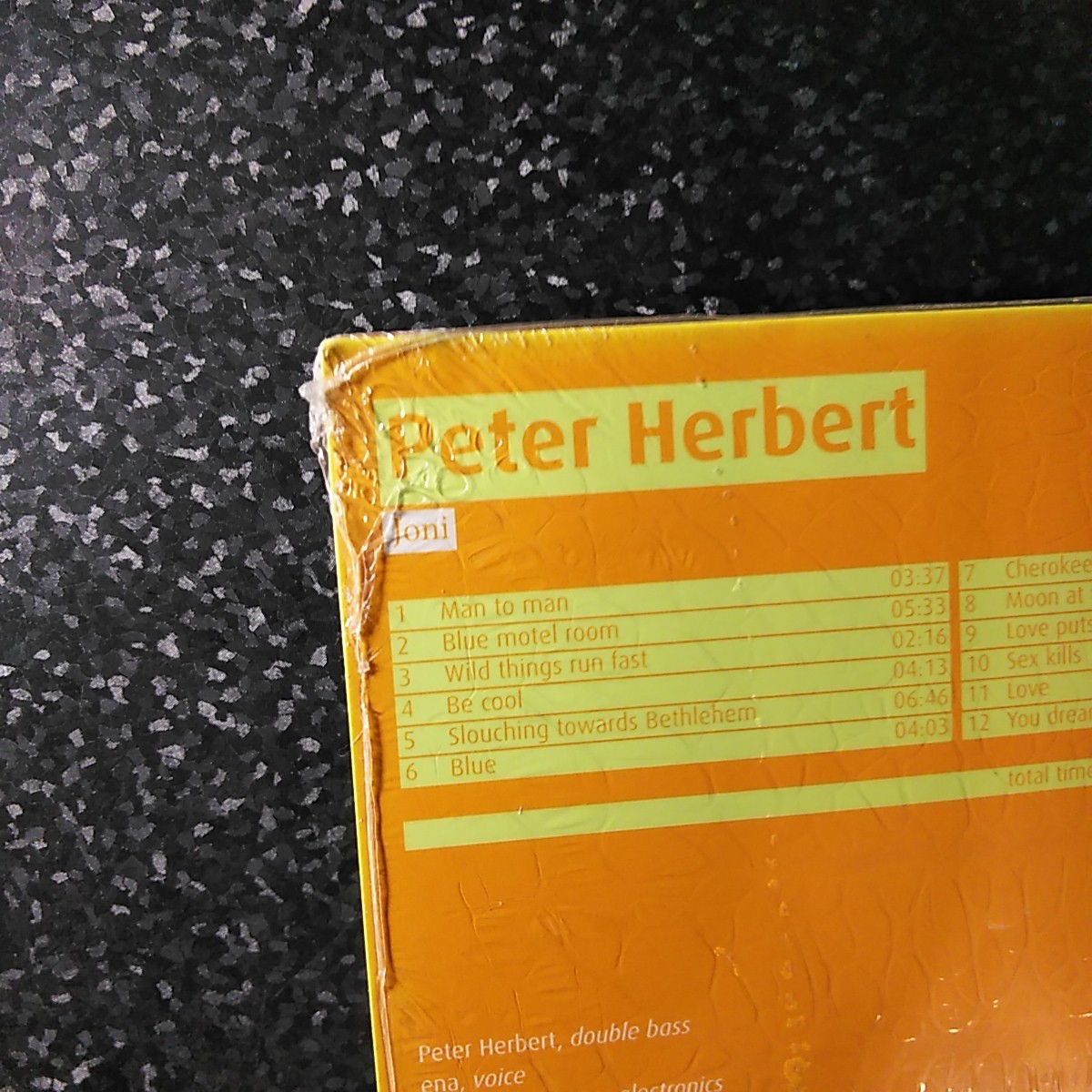 d（未開封）ピーター・ハーバート　コントラバス　ジョニ・ミッチェル　Peter Herbert Joni Double Bass_画像3