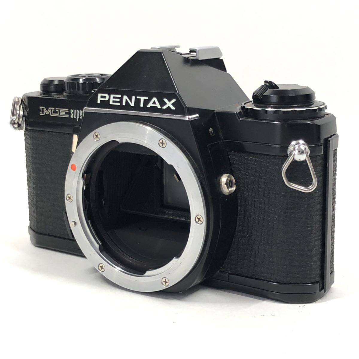 難あり PENTAX ME super ブラック フィルムカメラボディ #8280_画像2