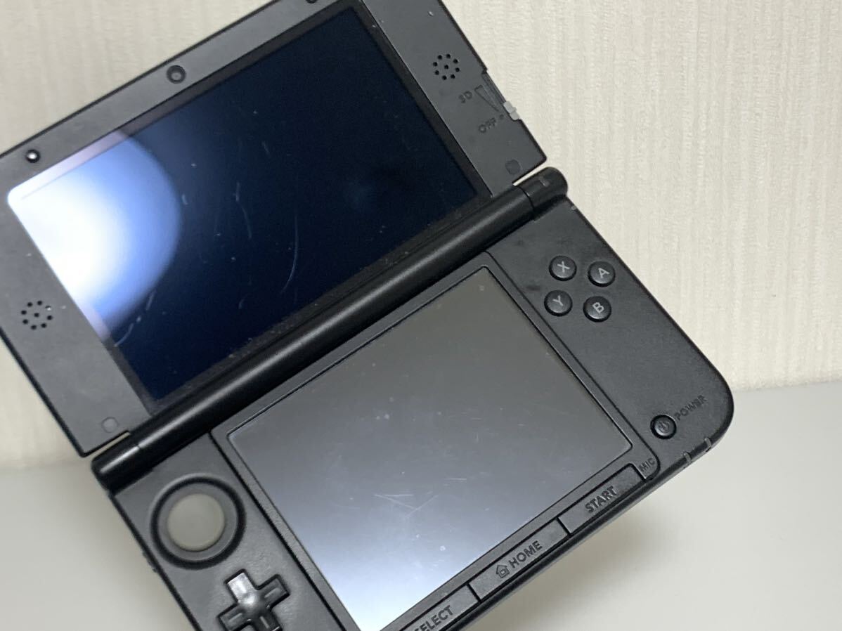 Nintendo ニンテンドー3DSLL 本体 SPR-S-JPN-C0 シルバー ブラック 任天堂 3DS 動作確認済 初期化不可 ジャンク_画像4