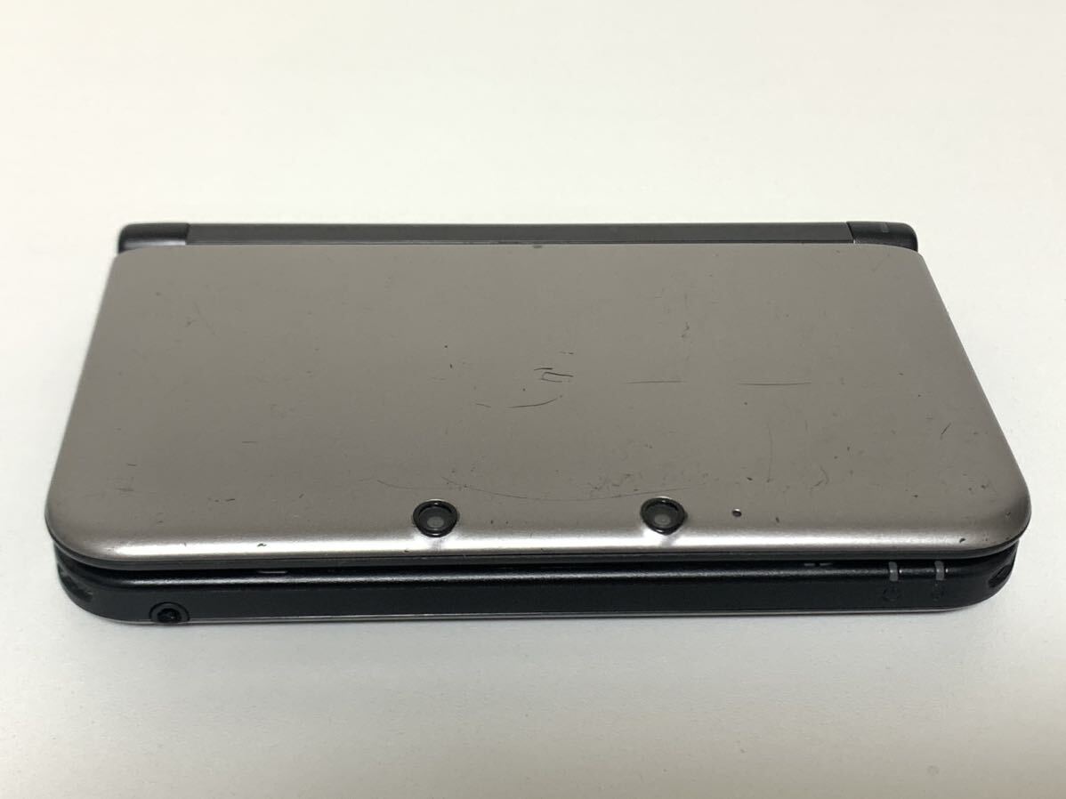 Nintendo ニンテンドー3DSLL 本体 SPR-S-JPN-C0 シルバー ブラック 任天堂 3DS 動作確認済 初期化不可 ジャンク_画像1