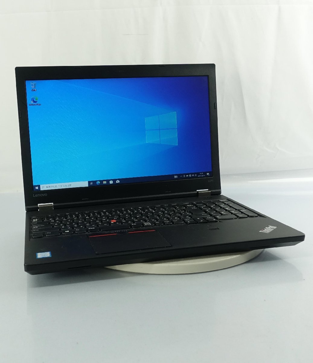 訳有 AC付 15.6インチ Lenovo ThinkPad L570 20J8A00MJP/Core i5 7200U/メモリ8GB/SSD128GB/Windows 10 OS有 ノート PC レノボ N042501K_画像1