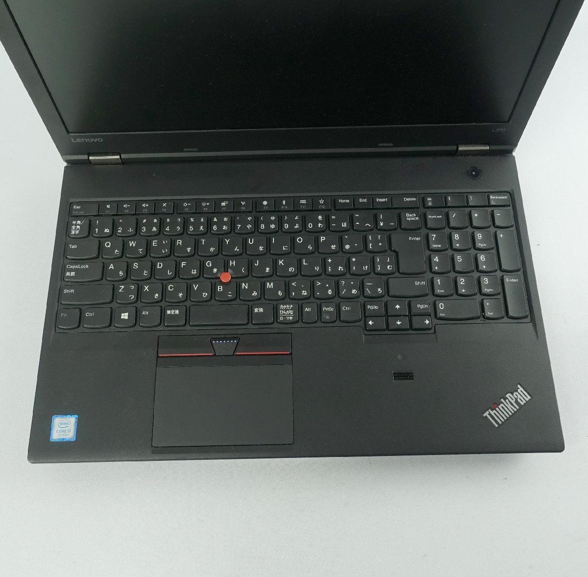 訳有 AC付 15.6インチ Lenovo ThinkPad L570 20J8A00MJP/Core i5 7200U/メモリ8GB/SSD128GB/Windows 10 OS有 ノート PC レノボ N042501K_画像5