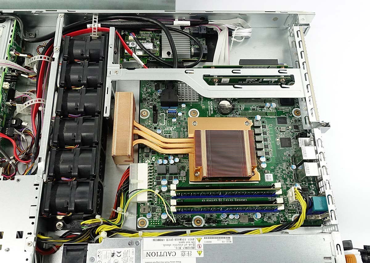 ラックサーバー NEC Express5800/R110h-1 N8100-2316Y/E3-1220 v5/メモリ16GB/HDD500GB/OS無/1U/サーバ S041013の画像5