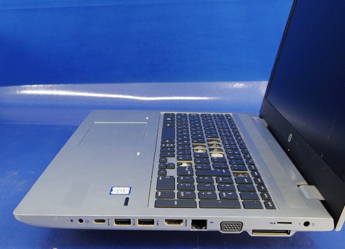 OS無し訳あり品 HP ProBook 650 G4/Corei5 7200U/メモリ2GB/HDD無/15.6インチ テンキー ノート HP PC F042602Kの画像4
