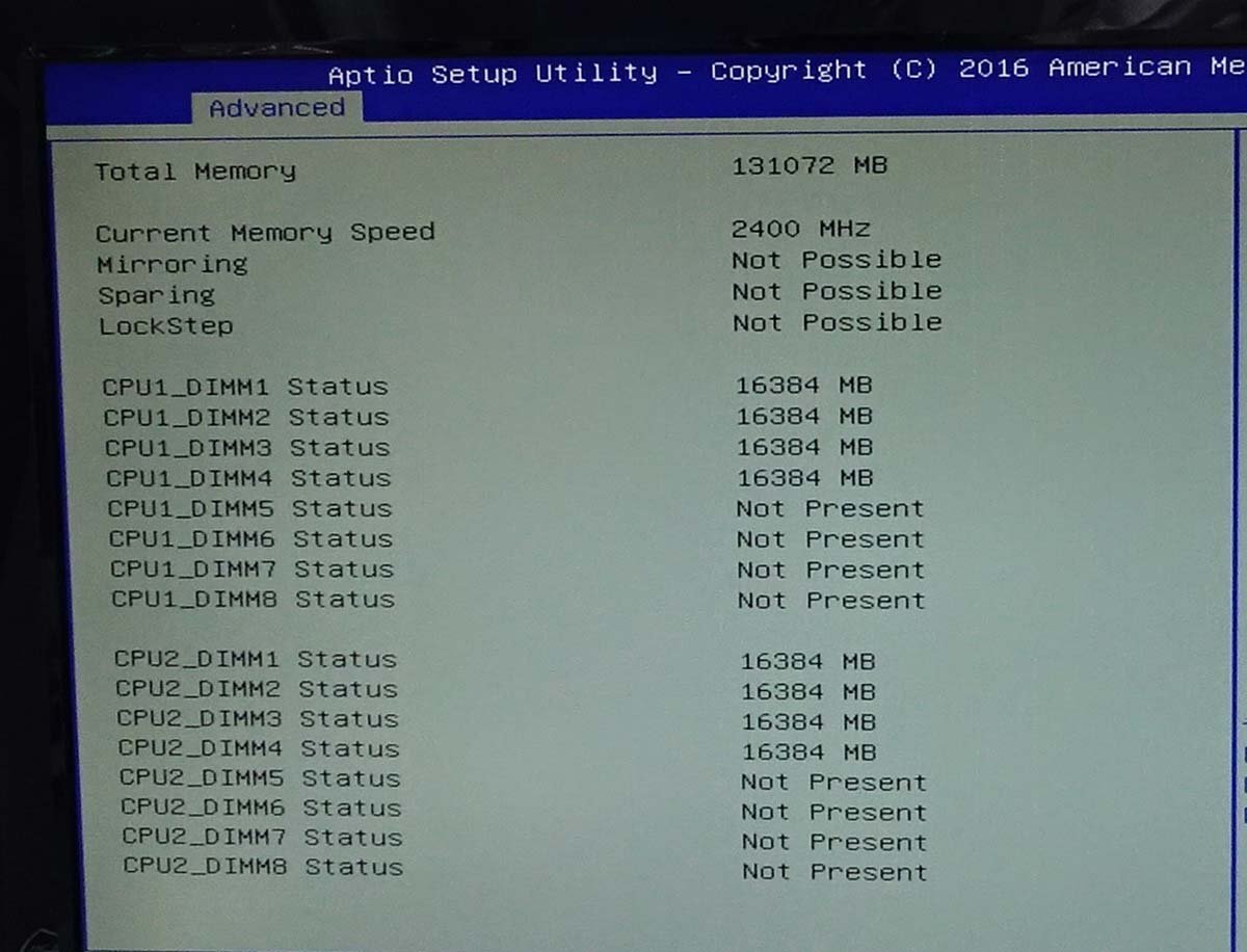 2U ラックサーバー/NEC Express5800/R120g-2E N8100-2442Y/Xeon E5-2650 v4 x2基/メモリ128GB/HDD300GBx4 1.2TBx10/OS無/サーバ S042413の画像9