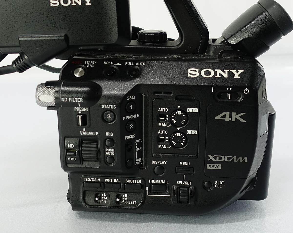 簡易チェックのみ 123x10H SONY XDCAM メモリーカムコーダー ボディ PXW-FS5 4K ビデオカメラ 業務用 プロ 映像 制作 ソニー S040902の画像2