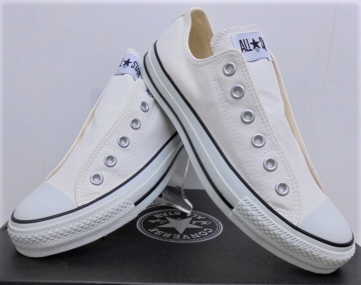 ★定番★CONVERSE ALL STAR SLIP Ⅲ OX(コンバース オールスター スリップ Ⅲ OX）ホワイト25.5（送料無料！）の画像2