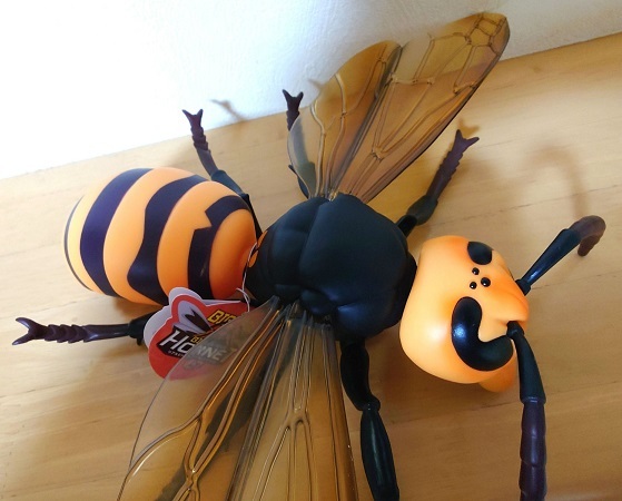 BIG  スズメバチ  フィギュア  MEGA 特大 蜂  はち ハチ オオスズメバチ 雀蜂 大きい 巨大 生き物 即決！の画像3