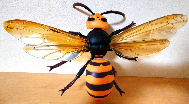 BIG  スズメバチ  フィギュア  MEGA 特大 蜂  はち ハチ オオスズメバチ 雀蜂 大きい 巨大 生き物 即決！の画像1
