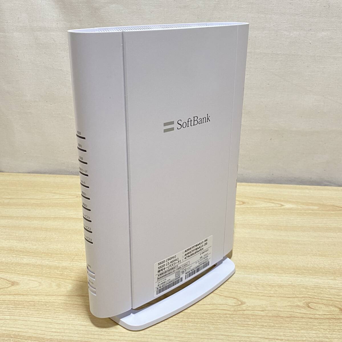 BD02 【周辺機器】 通電OK softBank ソフトバンク 光BBユニット E-WMTA2.4 EVO2.4 Wi-fi ルーター 専用 現状品の画像2