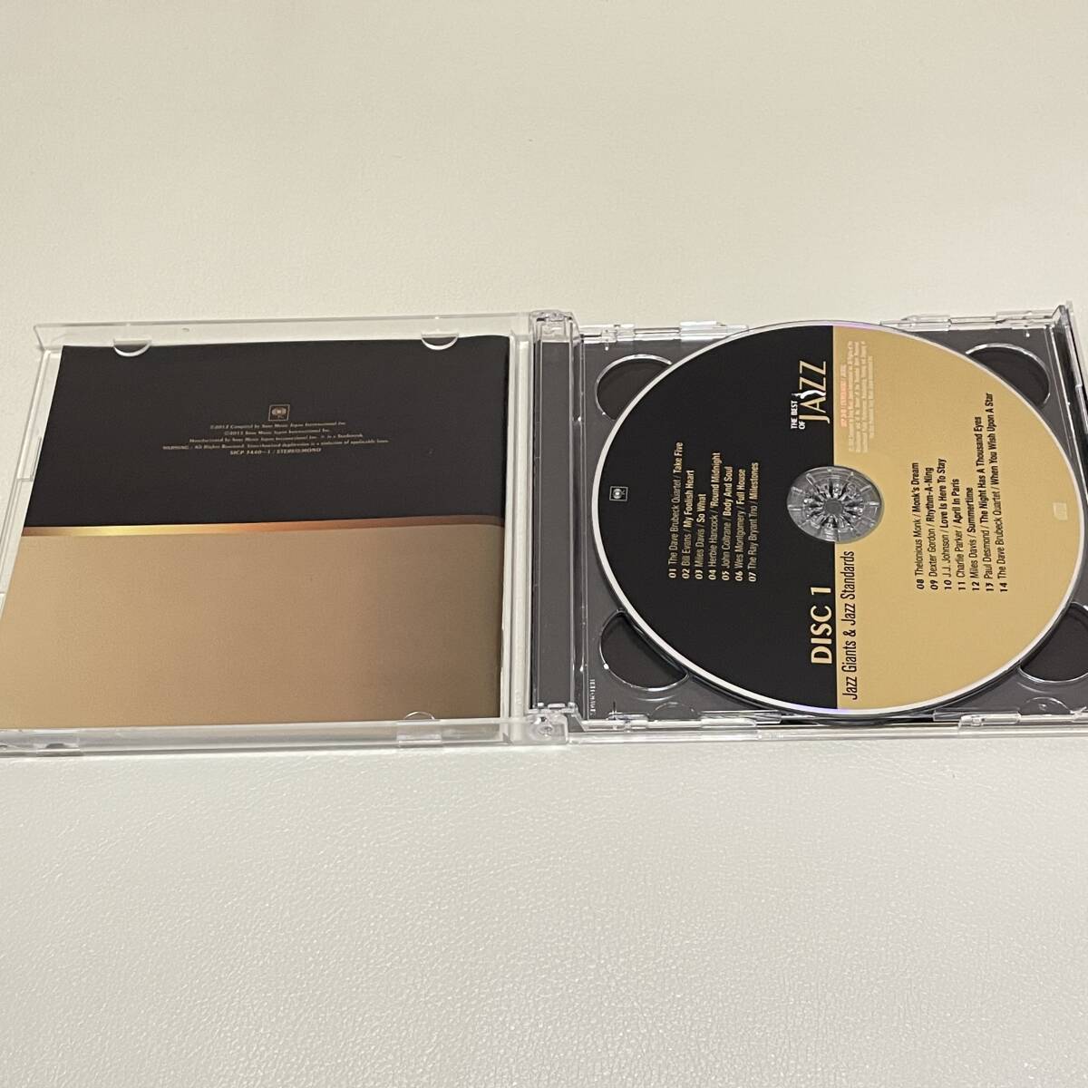 BD02【CD】 ザ・ベスト・オブ・ジャズ THE BEST OF JAZZ ２枚組 国内盤 ビル・エヴァンス マイルス・デイヴィス  全32曲 の画像4