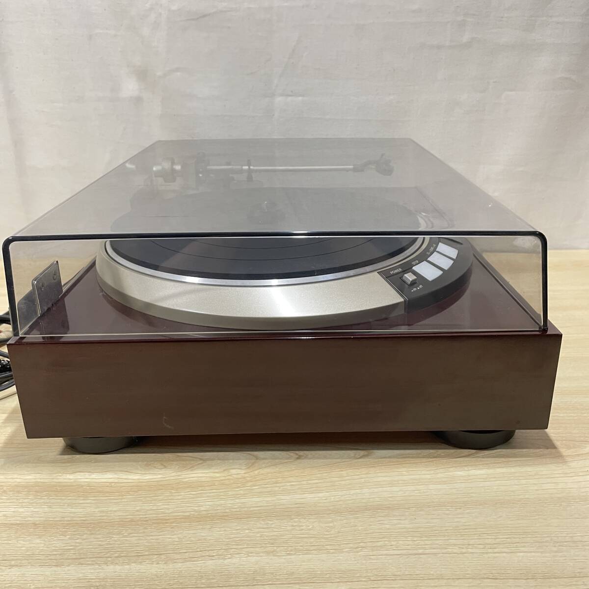 BD14 【家電】 通電OK DENON DP-60L レコードプレーヤー クオーツロック・オートリフトプレーヤー 現状品 ジャンク_画像6