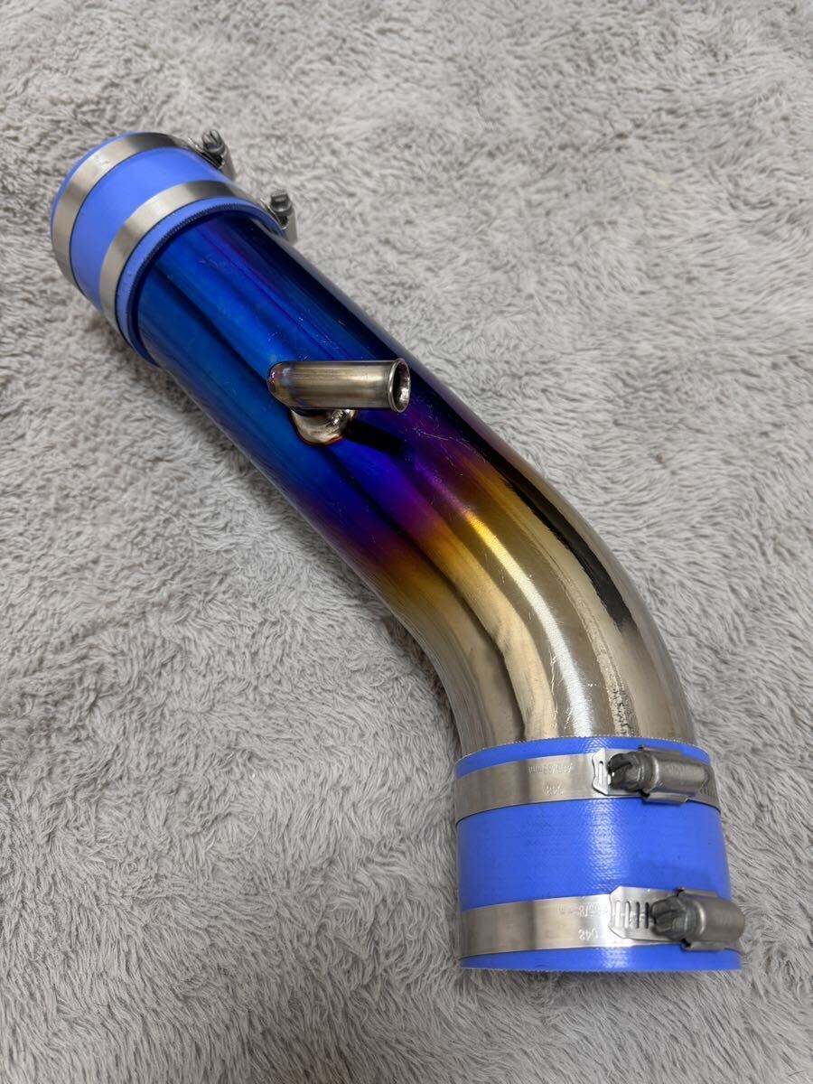 【絶版希少品】日産 フェアレディZ33 パワーハウスアミューズ チタンインテークパイプ Nissan Fairlady Z Amuse TITAN INTAKE PIPE 350Zの画像3