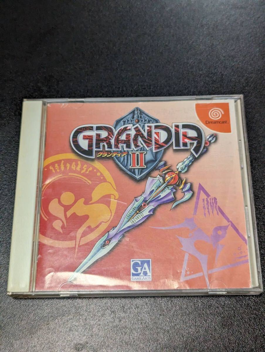 【DC】 グランディア Ⅱ グランディアⅡ Dreamcast ドリームキャスト ドリームキャスト用ソフト GRANDIA ゲームソフト 取説付きの画像1
