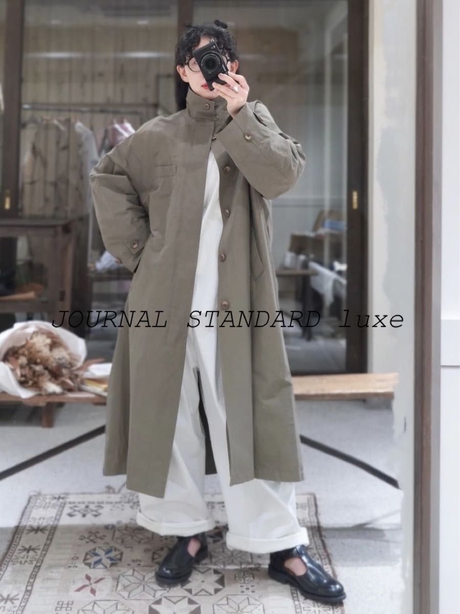 新品JOURNAL STANDARD luxe グログランワッシャースタンドコート 新品JOURNAL STANDARD luxe グログランワッシャースタンドコート