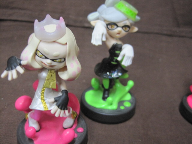 【A032】 【プラス】amiibo アミーボ 4体セット スプラトゥーンシリーズ アオリ ホタル ヒメ ガールの画像2