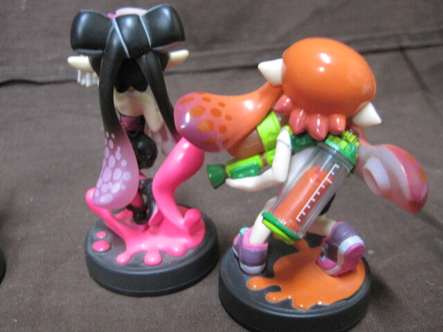 【A032】 【プラス】amiibo アミーボ 4体セット スプラトゥーンシリーズ アオリ ホタル ヒメ ガールの画像5