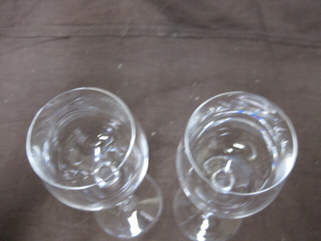 【A100】RIEDEL リーデル ワイングラス ペア 2点セット クリスタル の画像5
