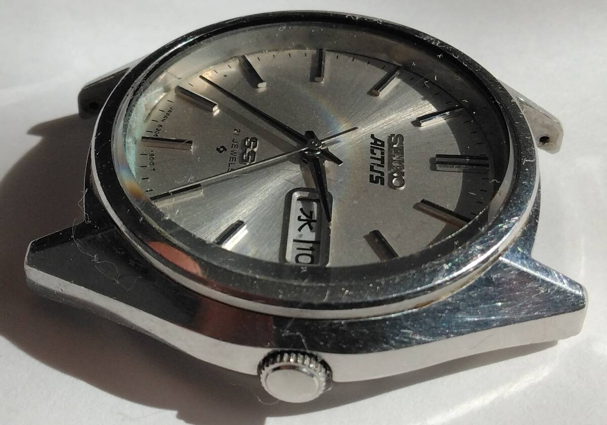 【セイコー(SEIKO) アクタス(ACTUS) SS 6306-8020 21石 デイデイト 自動巻き メンズ 腕時計】の画像4