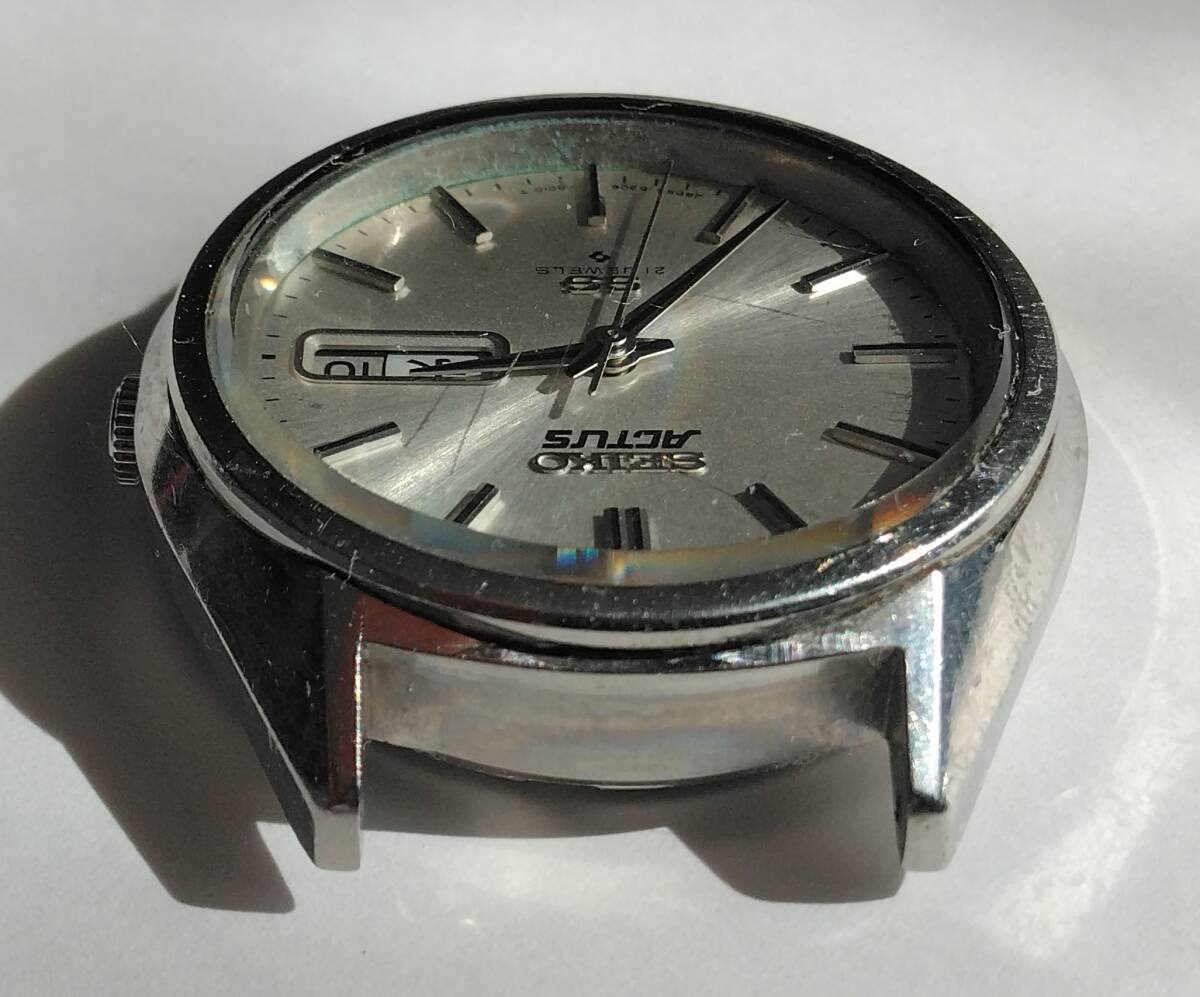 【セイコー(SEIKO) アクタス(ACTUS) SS 6306-8020 21石 デイデイト 自動巻き メンズ 腕時計】の画像5