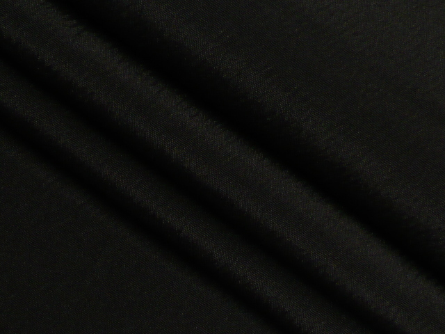 ひめうさぎ♪男物◆単衣の黒の羽織◆畝織り風◆正絹◆美品◆裄６８，５身丈１０９の画像8