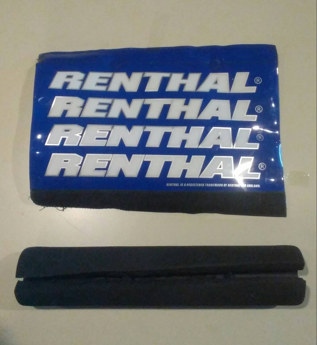 * Renthal handlebar pad blue series blue purple color non-standard-sized mail free *