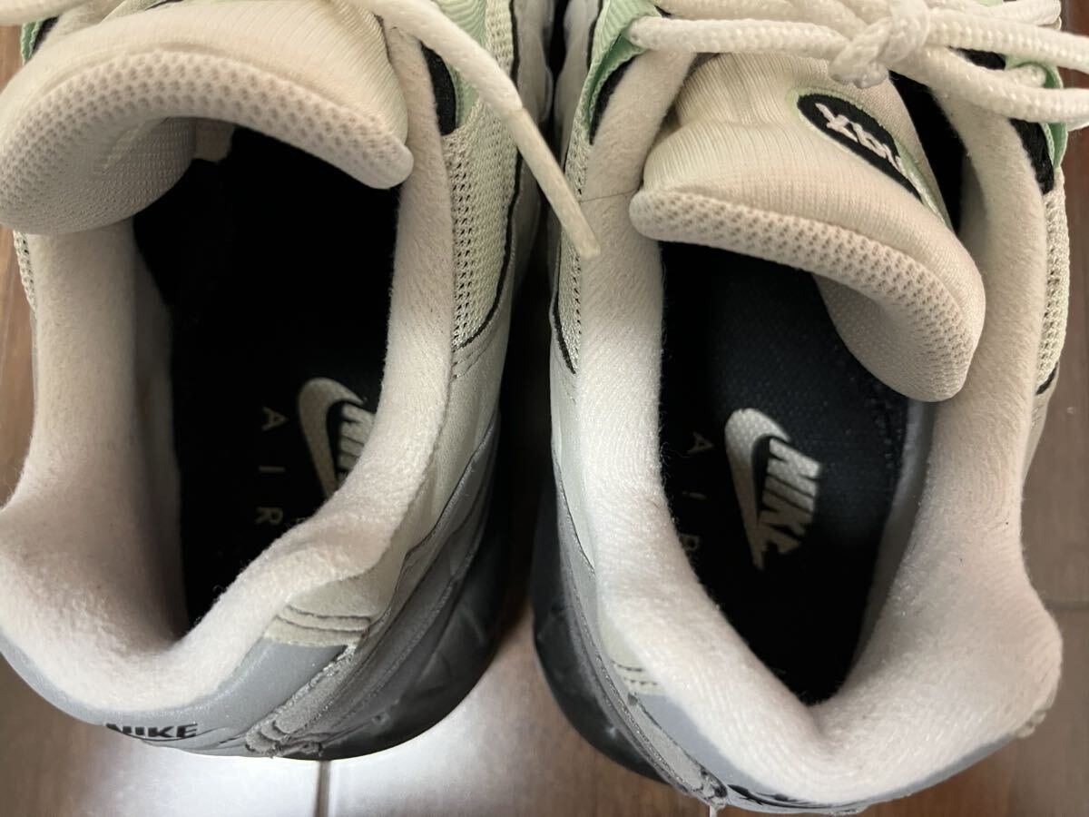 早い者勝ち！程度良好！ NIKE ナイキ AIR MAX 95 FRESH MINT エアマックス95 フレッシュミント 27cm CD7495-101の画像6