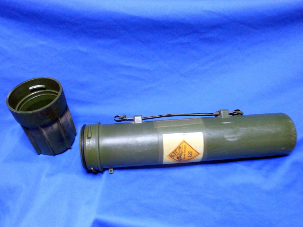 米軍放出品 M889収納ケース （迫撃砲弾ケース）サイズ：約５４cmｘ11Cm OD色 特価 240421-11_画像2