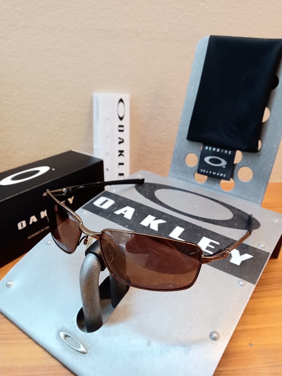 美品 偏光 】WIRE系/スプリンター/オークリー/OAKLEY/SPLINTER 美品 偏光 】WIRE系/スプリンター/オークリー/OAKLEY/SPLINTER
