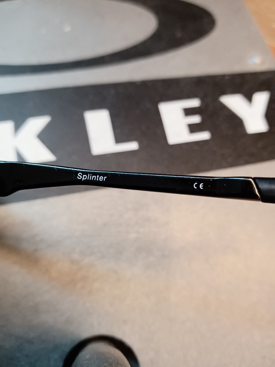 美品 偏光 】WIRE系/スプリンター/オークリー/OAKLEY/SPLINTER 美品 偏光 】WIRE系/スプリンター/オークリー/OAKLEY/SPLINTER