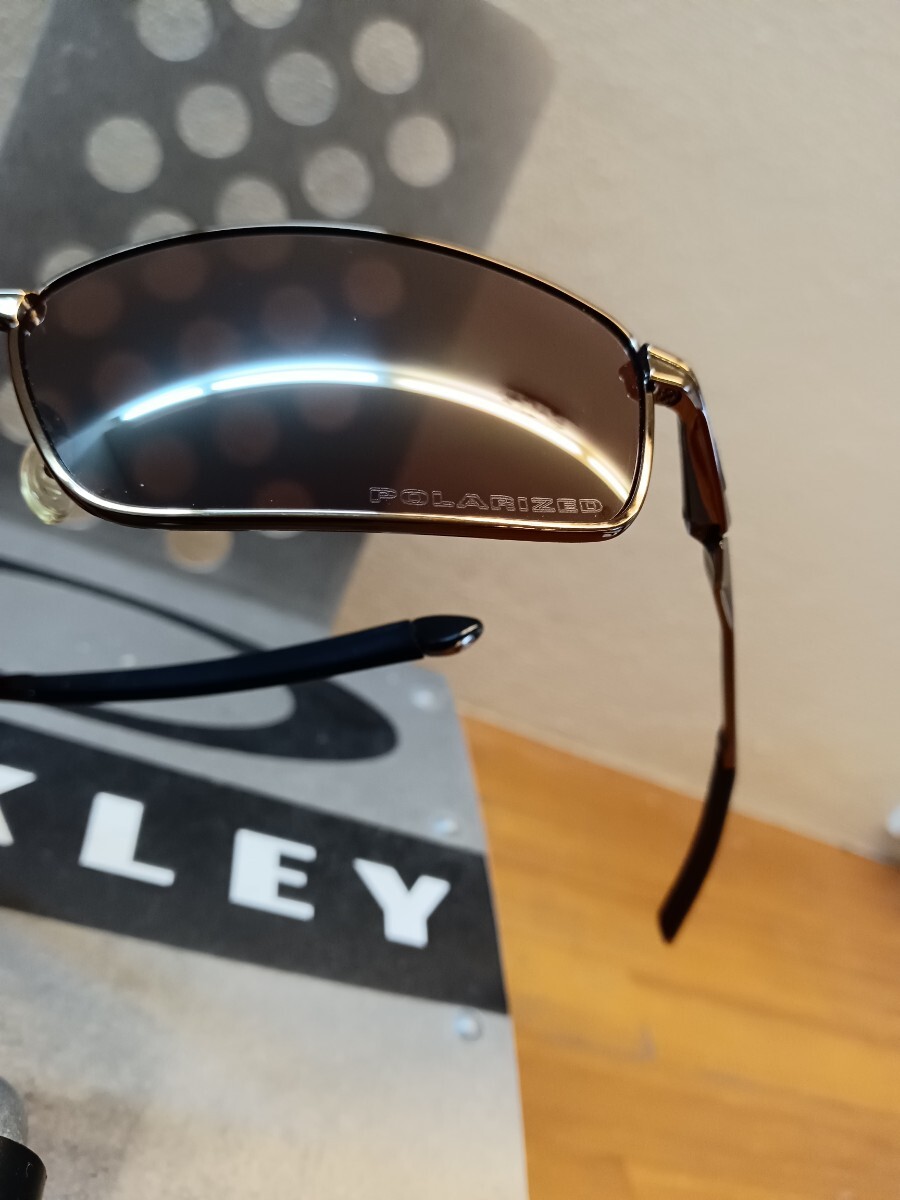 【美品♪偏光♪】WIRE系/スプリンター/オークリー/OAKLEY/SPLINTER 検サングラス　ランニング　釣り 