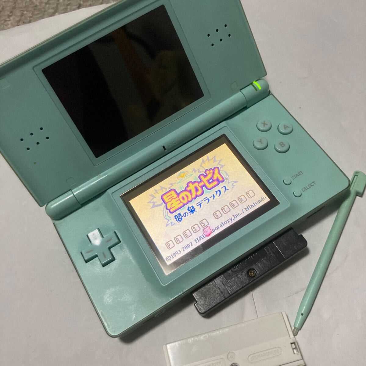 送料無料 ジャンク NDS ニンテンドーDS Lite アイスブルー タッチペン付 NINTENDO DS ニンテンドー 任天堂 DSlite DSライト USG-001