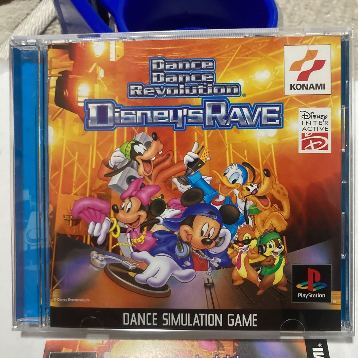 送料無料 プレイステーション ダンスダンスレボリューション ディズニーズ レイブ PS PlayStation Dance Dance Revolution Disney'S Raveの画像2