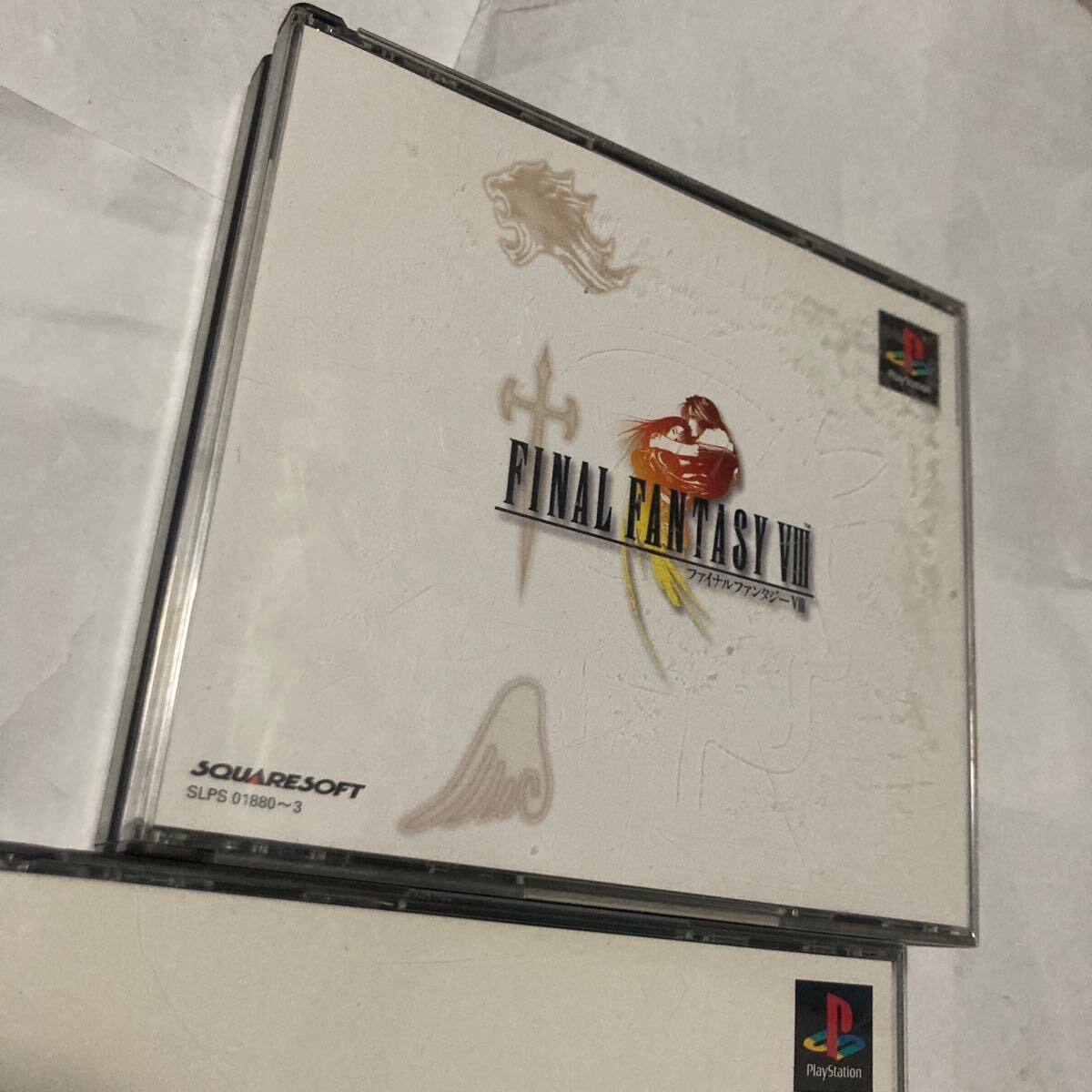 PS プレイステーション ファイナルファンタジーⅦ ファイナルファンタジーⅧ セット 帯等付 PS1 ファイナルファンタジー 7 8 FINAL FANTASY_画像10