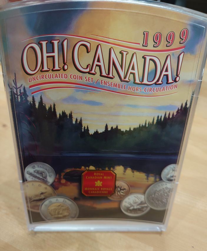 〇未使用品 1999年 カナダ CANADA 記念コイン 記念硬貨 ケース付き 人気の画像1
