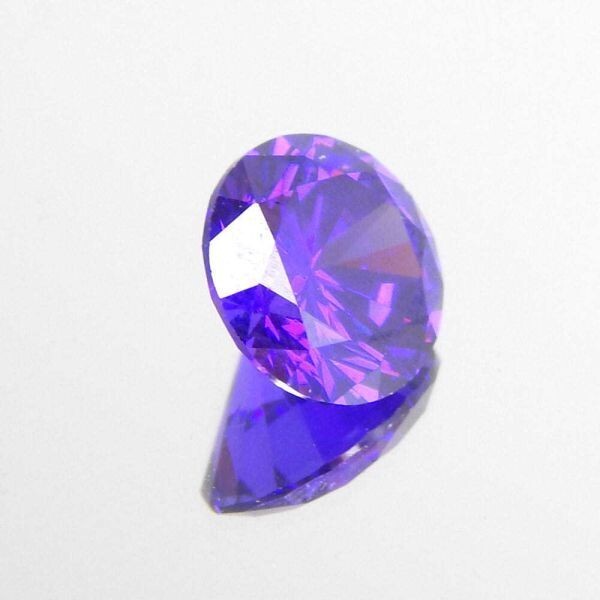 new goods * free shipping translation have goods amethyst 5 bead 8. birthstone 2 month CZ diamond Cubic Zirconia loose unset jewel lady's accessory 
