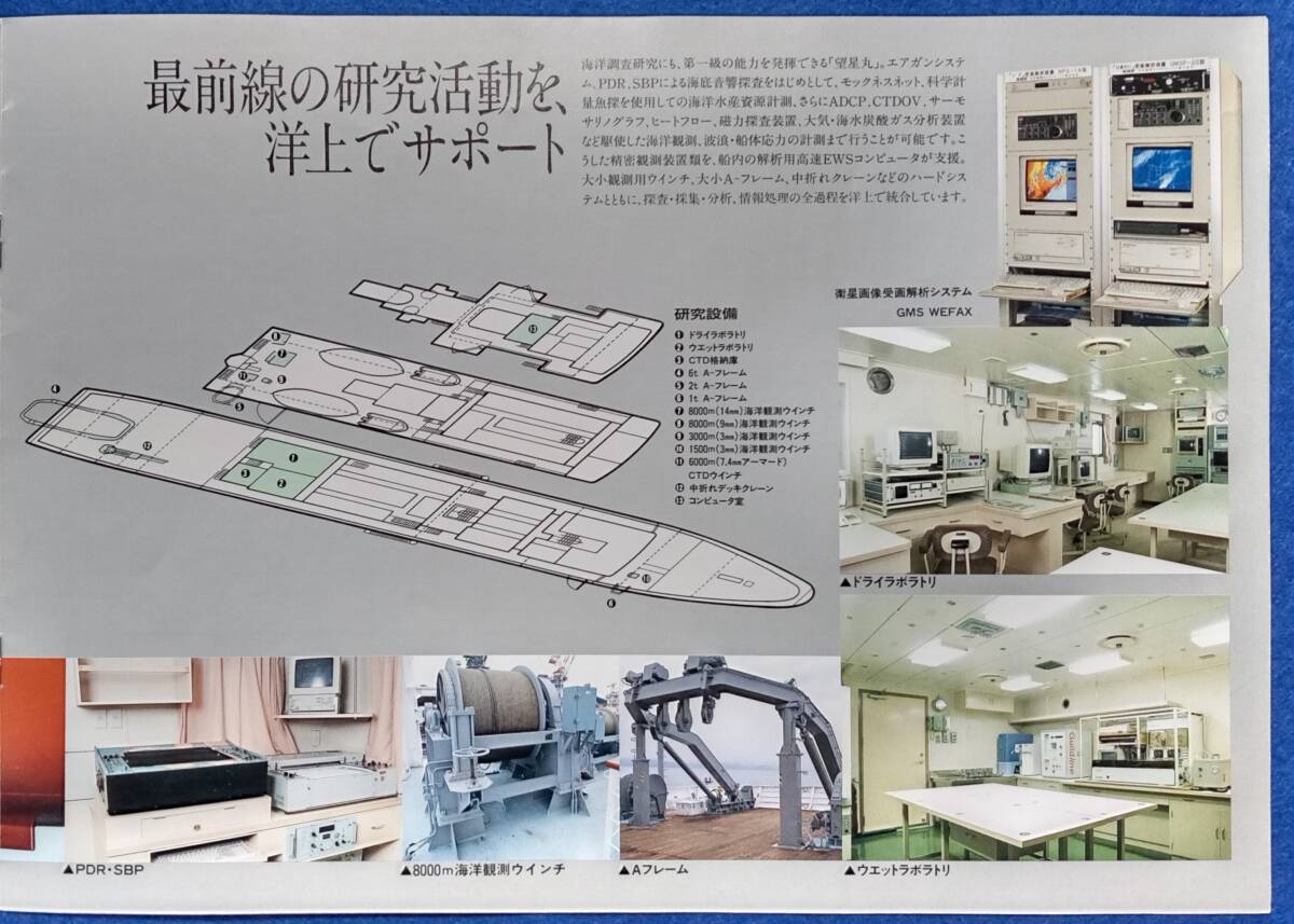 * details pamphlet attaching * Tokai university sea . investigation .. boat . star circle 1/300 Tamiya Tamiya model TAMIYA