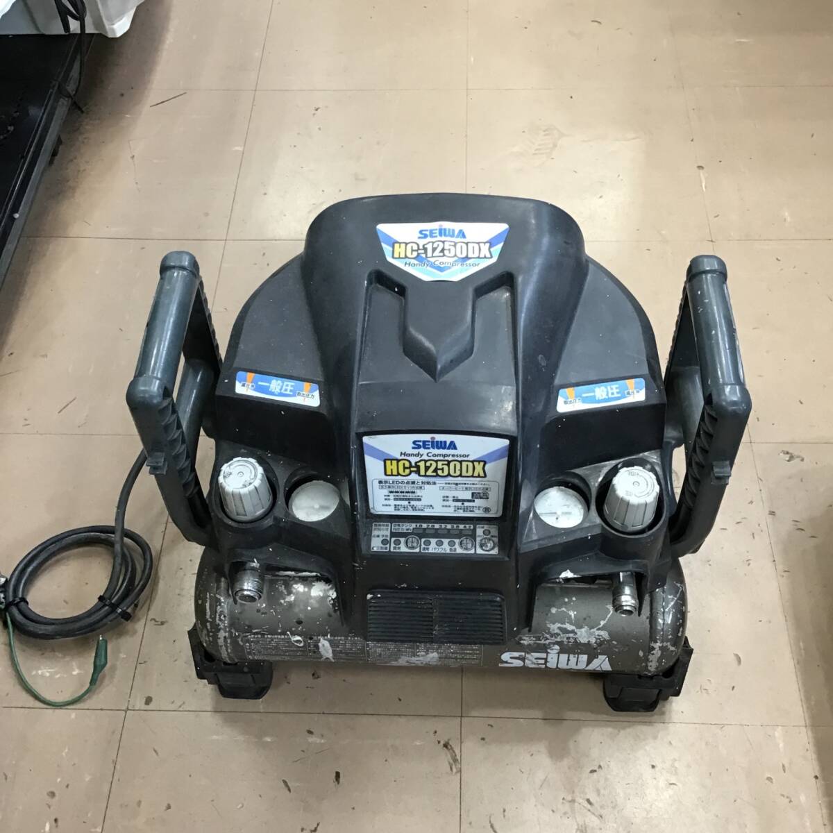 【中古品 / 動作品】〇SEIWA 常圧コンプレッサ HC-1250DX／【格安出品♪】_画像1