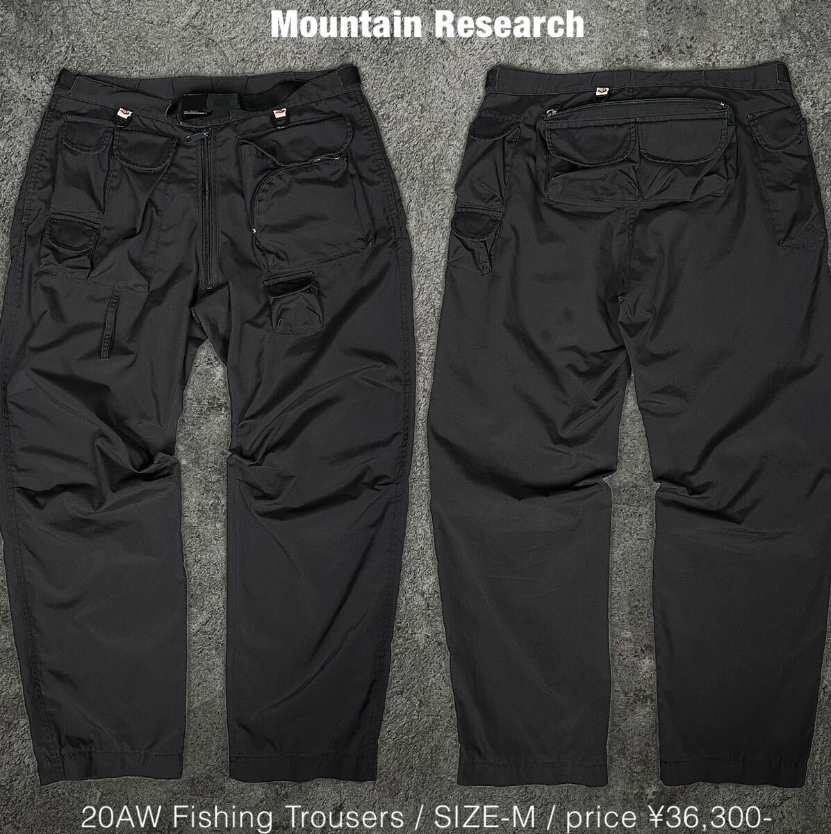 Mountain Research 20AW フィッシング トラウザー パンツ マウンテンリサーチ ジェネラルリサーチ _画像1