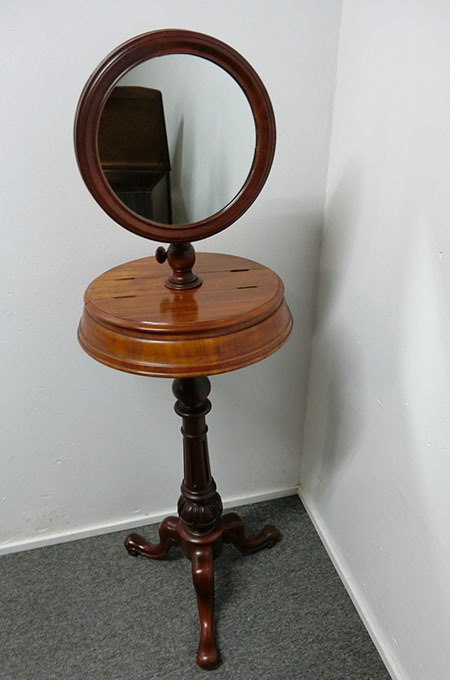 ■得々■Antique /Make-up mirror/シェービングスタンド/マホガニー/イギリス製 /シェービングミラー/鏡/ジョージアンスタイル////_画像10