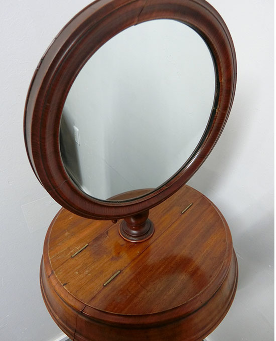 ■得々■Antique /Make-up mirror/シェービングスタンド/マホガニー/イギリス製 /シェービングミラー/鏡/ジョージアンスタイル////_画像7