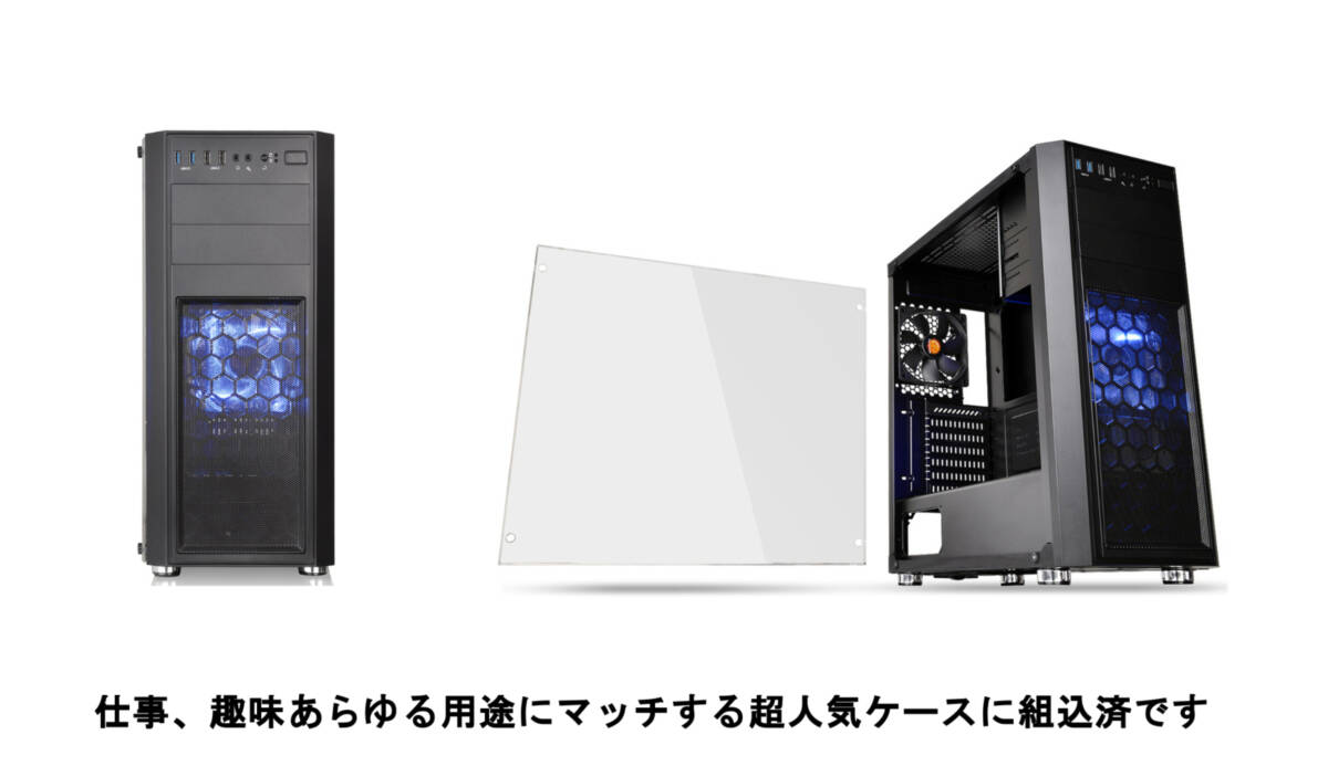 新品 仕事,ゲームok Win10+11 Office Core i7 6700 GTX1060 6G メモリ16G SSD512G HDD2T 無線LAN 高効率GOLD電源 4画面 APEX パルワールドの画像2