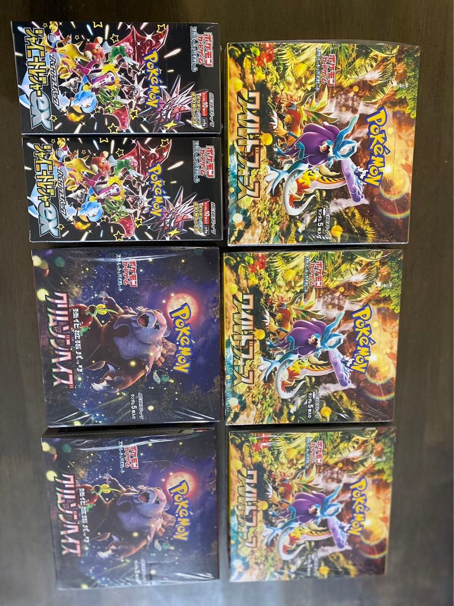 新品未開封　シュリンク付き　 ポケモンカードゲーム 7BOXセット　