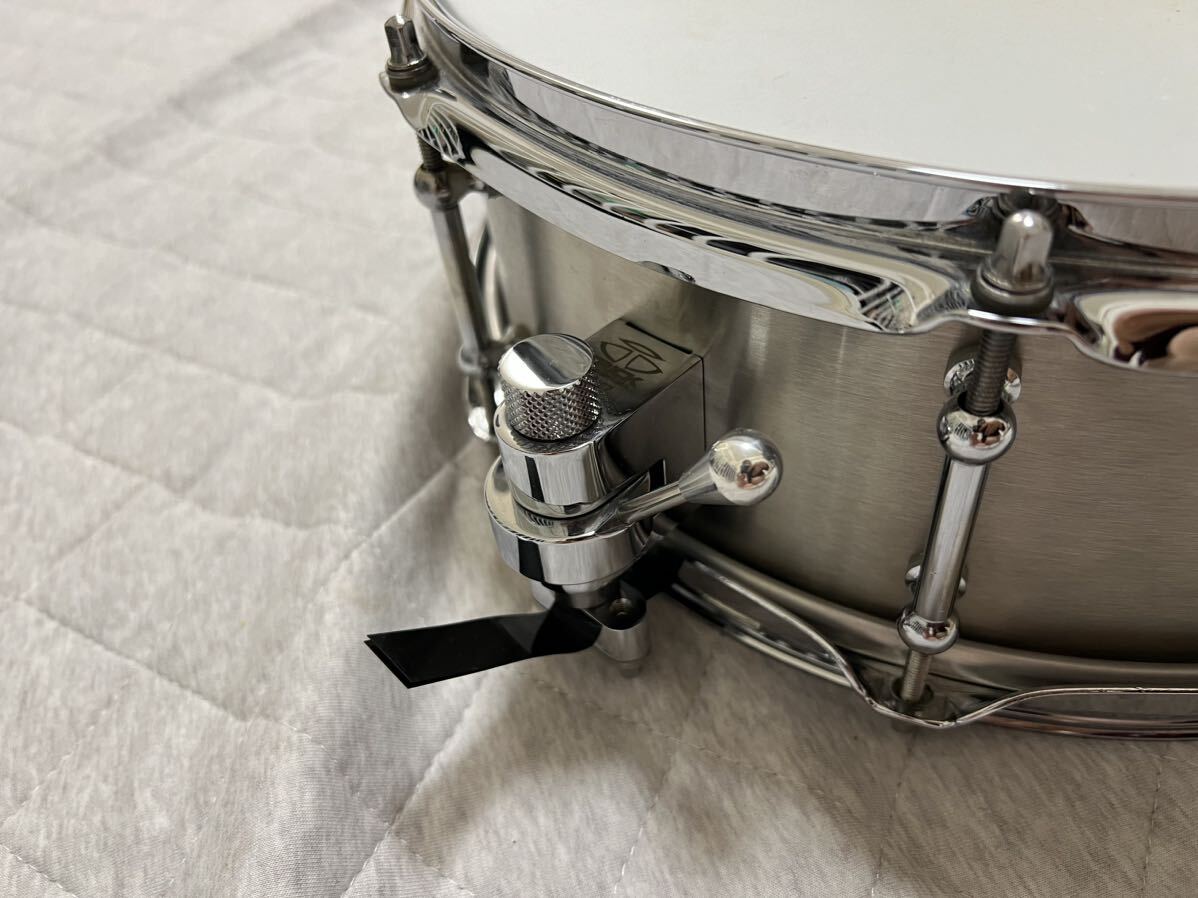 DUNNETT STAINLESS STEEL snare 14x5 ダネット スネアドラム の画像3