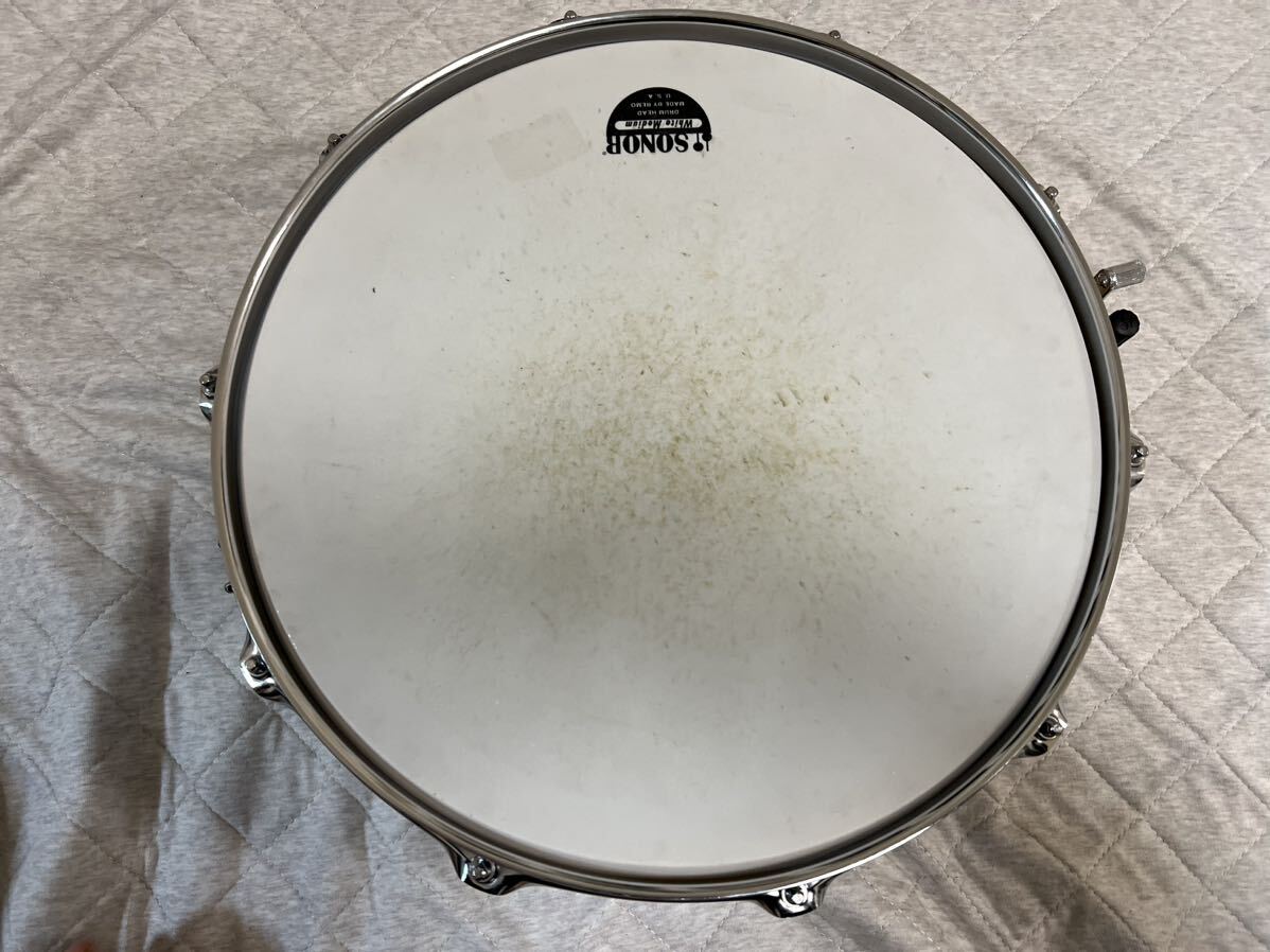 Sonor S CLASSIX Walnut Roots Snare Drum 14×5 スネア ソナーの画像3