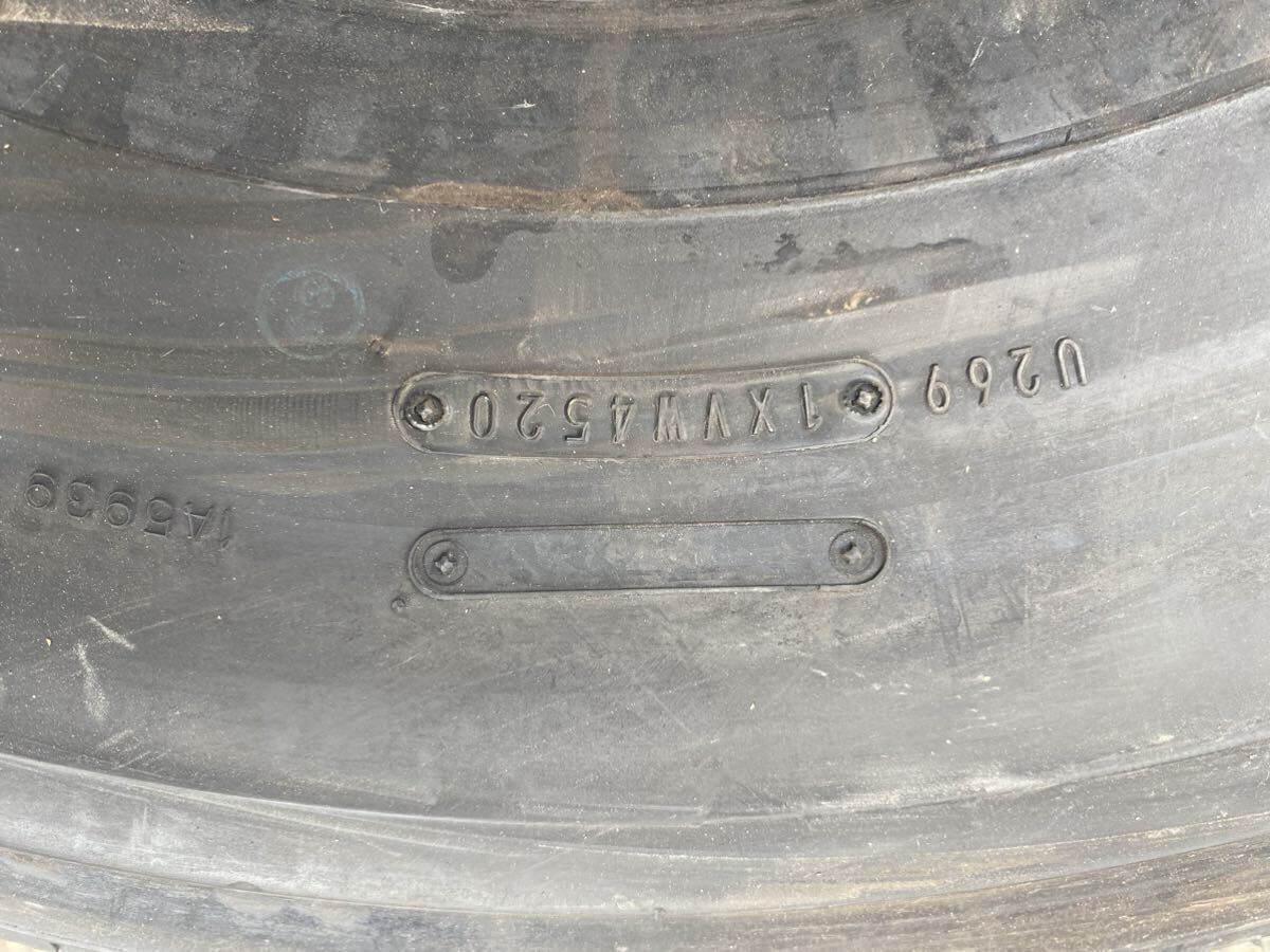 ダンロップ SP330K 225/80R17.5 新車外し 6本セット 夏タイヤ 4t 07フォワード_画像7