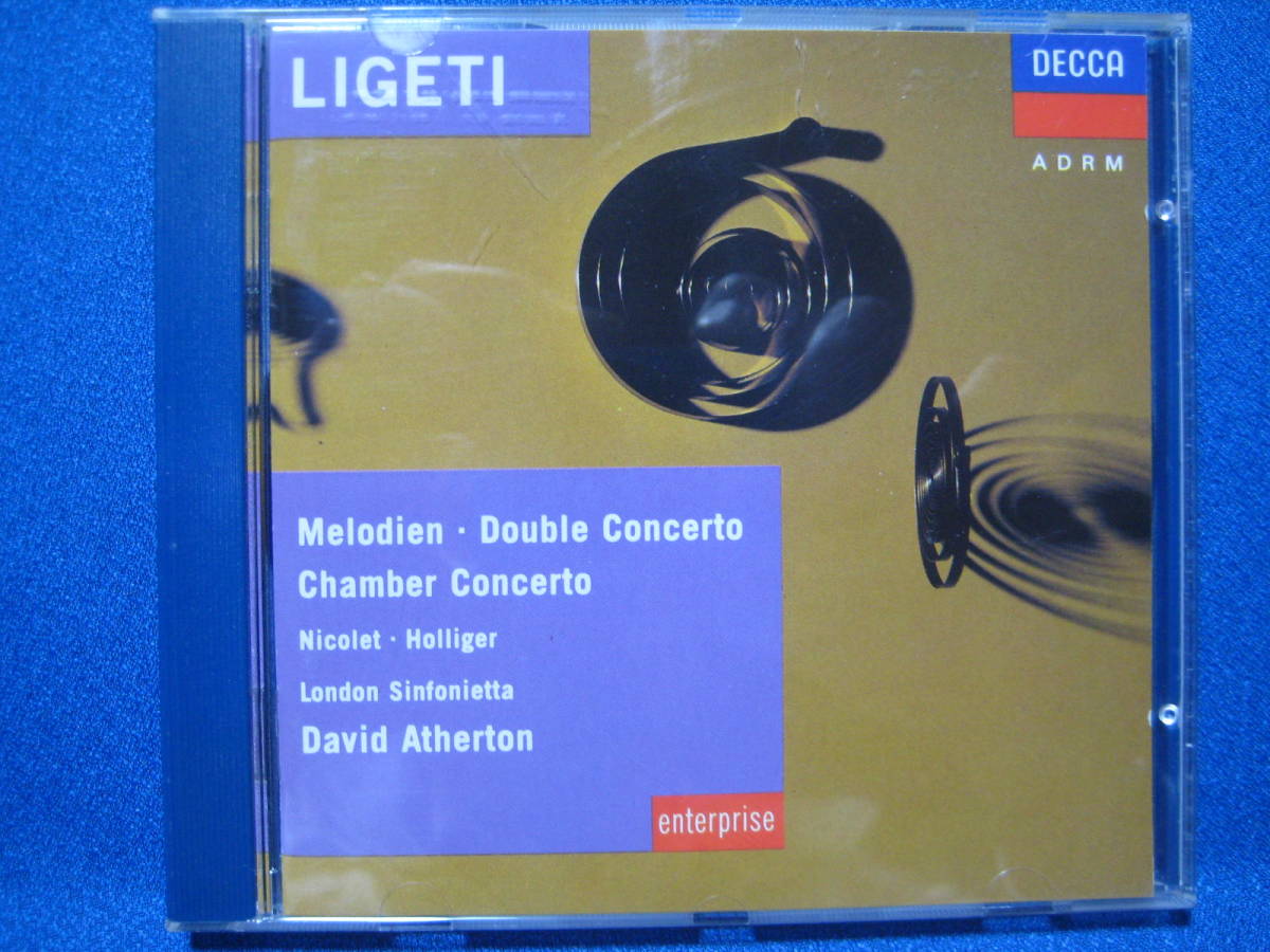 CD★ジョルジ・リゲティ　Ligeti: Melodien - Double Concerto - Chamber Concerto★7208_画像1