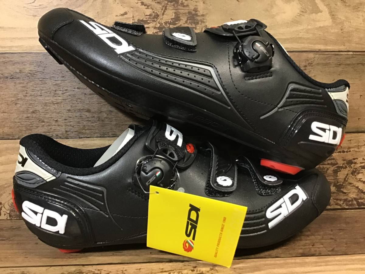 HN771 シディ SIDI アルバ ALBA CARBON ビンディングシューズ 黒 EU45_画像3